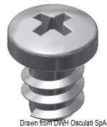 Fastmount ultralowered screw for VL-03 N.10 pcs. - Artnr: 10.460.03 18