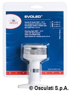 Evoled 360° mooring light white plastic body Blister 1 pcs. - Artnr: 11.039.16 19