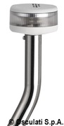 Pole light with EVOLED 360° light - Pull-out angular version with stainless steel base, flat mounting - Kod. 11.039.72 15