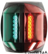 Lampy pozycyjne Sphera II LED do 20 m, obudowa z poliwęglanu. Obudowa ABS czarna. Dwukolorowa 225° - Kod. 11.060.05 61