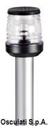 Classic aluminium pole 100 cm 360° white light - Artnr: 11.120.01 18