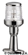 Lampa topowa Classic 360° na podstawie. Stal inox. 12 V 10 W - Kod. 11.132.02 18