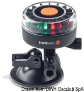 Lampa trójkolorowa NAVISAFE Navilight 2NM - Navisafe Navilight 360° tricolor with suction cup - Kod. 11.139.07 15