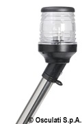 Snap lightpole and white plastic light - Artnr: 11.160.02 30