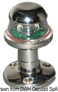 Lampy pozycyjne Orions. 360° topowa. Obudowa ze stali inox AISI 316 - Kod. 11.396.03 49