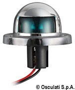 Red 112.5° navigation light made of chromed ABS - Artnr: 11.401.01 22