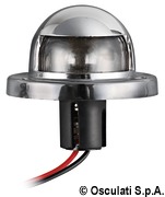 Red 112.5° navigation light made of chromed ABS - Artnr: 11.401.01 20
