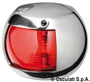 Compact 12 AISI 316/112.5° red navigation light - Artnr: 11.406.01 21
