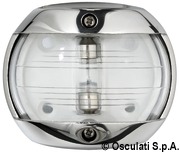 Lampy pozycyjne Compact 12 ze stali inox AISI 316 wybłyszczanej. 112,5° prawa - Kod. 11.406.02 23