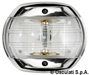 Lampy pozycyjne Classic 12 ze stali inox AISI 316 wybłyszczanej. 225° dziobowa - Kod. 11.407.03 24