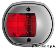 Lampy pozycyjne Compact 12 homologowane RINA i USCG - Shpera Compact navigation light red RAL 7042 - Kod. 11.408.61 79