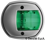 Lampy pozycyjne Compact 12 homologowane RINA i USCG - Shpera Compact navigation light green RAL 7042 - Kod. 11.408.62 80
