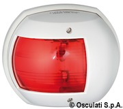 Maxi 20 white 12 V/112.5° red navigation light - Artnr: 11.411.11 65