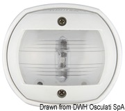 Lampy pozycyjne Compact 12 LED - bianco - 112,5° lewa - Kod. 11.448.11 55