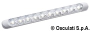 Free-standing LED light fixture white 230x24x11 mm - Artnr: 13.192.00 17