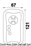 Wireless remote control for Classic - Artnr: 13.225.40 26