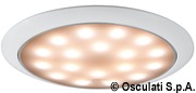 Day/Night LED ceiling light recessless white/SS - Artnr: 13.408.11 12