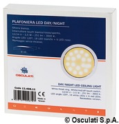 Day/Night LED ceiling light recessless white/SS - Artnr: 13.408.11 14