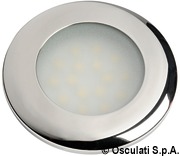 Oprawa punktowa LED Capella - 16 LED SMD - Inox złocony - Kod. 13.433.30 18