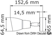 Schwenkbarer LED-Strahler mit Schalter - Kod. 13.438.90 6