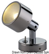 Oprawa punktowa LED Laguna - Laguna articulated spotlight chromed brass - Kod. 13.439.15 12