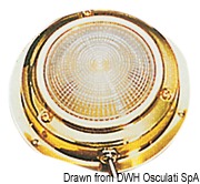 Light fixture polished brass 140 mm - Artnr: 13.543.11 27