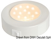 Batisystem Sun spotlight white ABS 10 LEDs - Artnr: 13.831.22 14