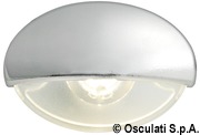 Lampki kajutowe LED BATSYSTEM Steeplight. Korpus Chrom. LED biały - Kod. 13.887.03 26