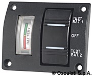 Panel - test dla 2 akumulatorów z wyłącznikiem uruchamiającym - Kod. 14.100.05 13