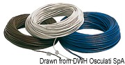 Copper cable white 1.5 mm² 100 m - Artnr: 14.150.15BI 40