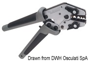 Profesjonalna zaciskarka - Die kit for 0.5-6 mm2 heat-shrinking connectors - Kod. 14.184.03 4