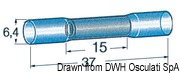 Izolowana rurka termokurczliwa 2 przewody umożliwiające hermetyczne połączenie - Pre-insulated tube 1-2,5 mm² - Kod. 14.186.50 5