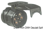 Adaptery przejściówki dla przyczep podłodziowych - 7-13 pins trailer adapter - Kod. 14.190.50 9