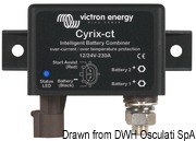 Victron Cyrix-I dual battery charger 180 Ah - Artnr: 14.263.01 14