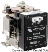 Stycznik baterii VICTRON Cyrix-I - Ah. 400 - Kod. 14.263.03 15