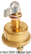 Battery switch made of brass 175 A - Code 14.386.06 2