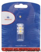 Żarówka LED SMD z trzonkiem G4 do opraw punktowych - LED bulb 12/24 V G4 1.6 W 97 lm - Kod. 14.441.11 19