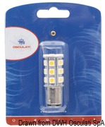 Żarówka LED SMD z trzonkiem BA15D do opraw punktowych - LED bulb 12/24 V BA15D 3.6 W 264 lm - Kod. 14.443.12 14