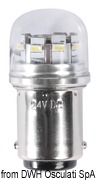Żarówka LED SMD z trzonkiem BA15D do opraw punktowych ze szklaną osłoną LED - Kod. 14.443.15 12
