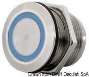 Włącznik dotykowy z regulacją natężenia dla szperaczy Led - Dimmerable touch switch for LED lights Ø 19 mm - Kod. 14.482.00 4