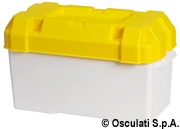 Battery box white/yellow moplen 120 A - Artnr: 14.546.02 20