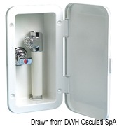Shower box with mixer PVC hose 2.5 m Wall mounting - Artnr: 15.239.01 8