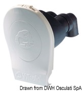 Pompa ręczna Smart Bail WHALE - Whale Smart Bail manual pump hose adapter 25 mm - Kod. 15.360.25 5