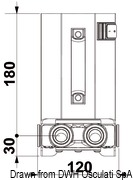 Elektryczna odwracalna pompa samozasysająca MARCO do przepompowywania oleju napędowego-oleju. 12V - Kod. 16.047.05 6