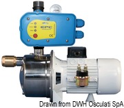 Sterowany elektronicznie zbiornik hydroforowy CEM - Fresh water pump with EPC system 24 V - Kod. 16.064.24 13
