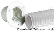 Flexible PVC hose white roll 10 m - Artnr: 16.104.37 13