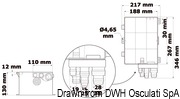 Whale grey water drain well 12 V 32 l/min - Artnr: 16.117.50 41