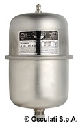 Accumulator tank f. fresh w. pump/water heater 2 l - Artnr: 16.126.00 11