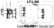 Self-priming bilge pump 24 V 80 l/m - Artnr: 16.193.80 6