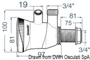 Attwood pump for tank ventilation 29 l/min 12V 3 A - Artnr: 16.410.85 17